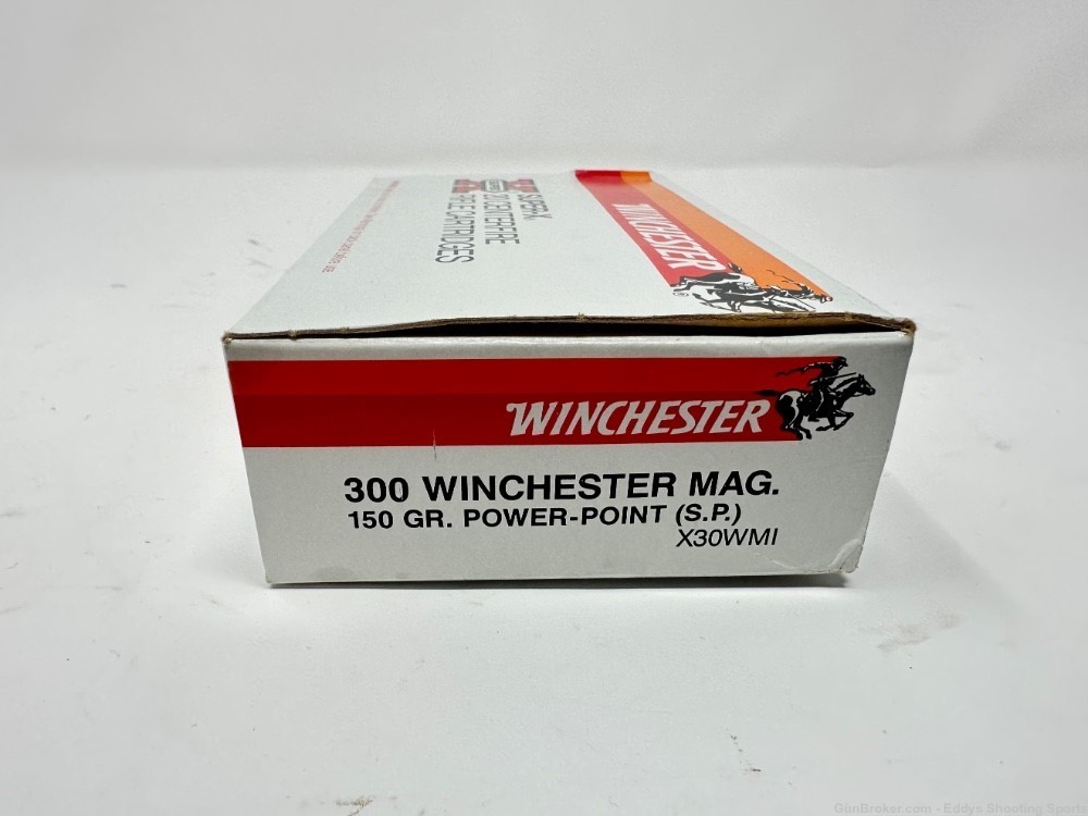 19rds Winchester .300 Win Mag 150gr Power Point-img-0