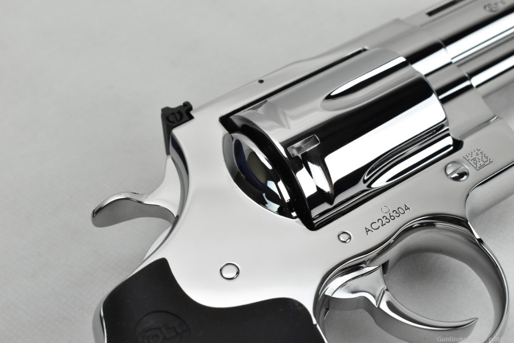 BRIGHT STAINLESS POLISHED Colt Anaconda .44 mag SP4RTS - BRAND NEW-img-18