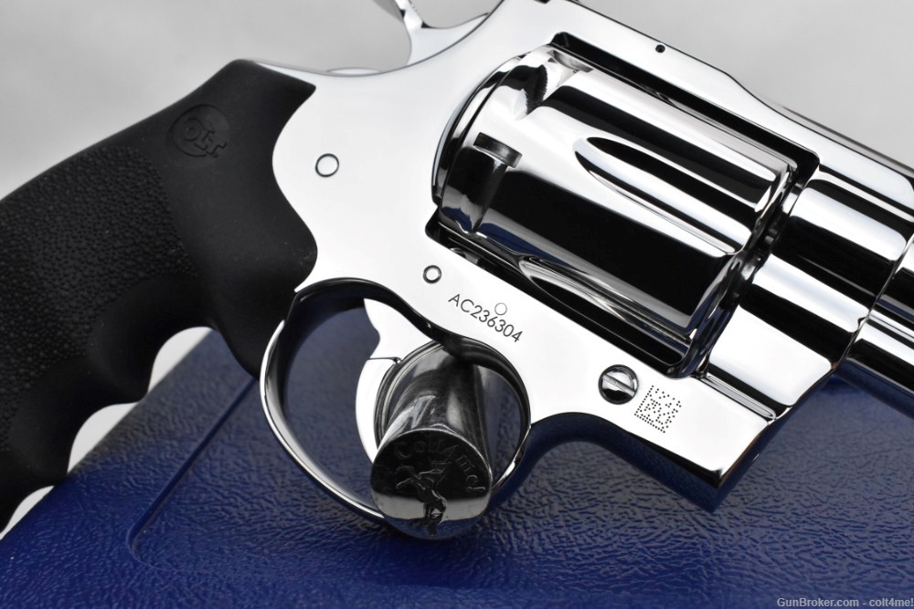 BRIGHT STAINLESS POLISHED Colt Anaconda .44 mag SP4RTS - BRAND NEW-img-23