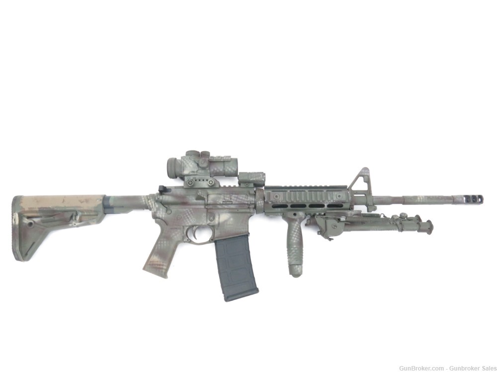 Colt M4 Carbine 5.56 16" LE SERIAL Semi-Automatic Rifle w/ Optic, Bipod-img-16