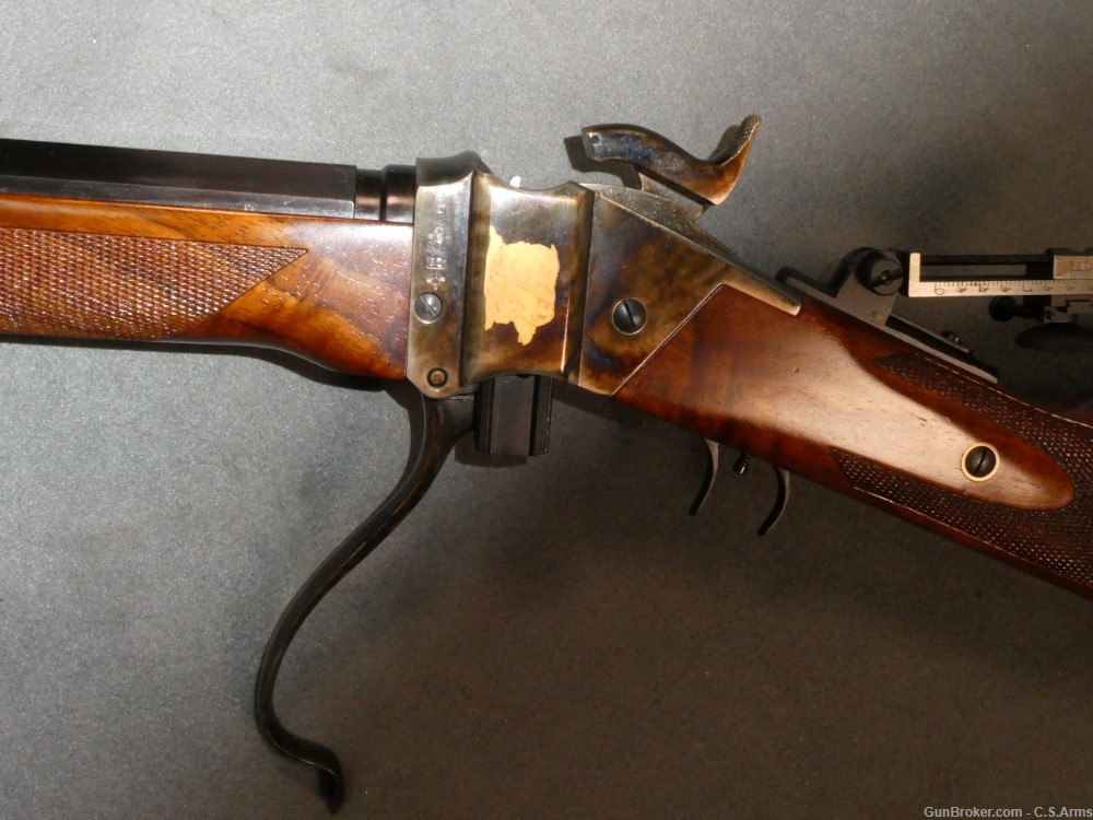 Pedersoli/Stoeger Deluxe Model 1874 Sharps Buffalo Rifle, .45-70-img-16
