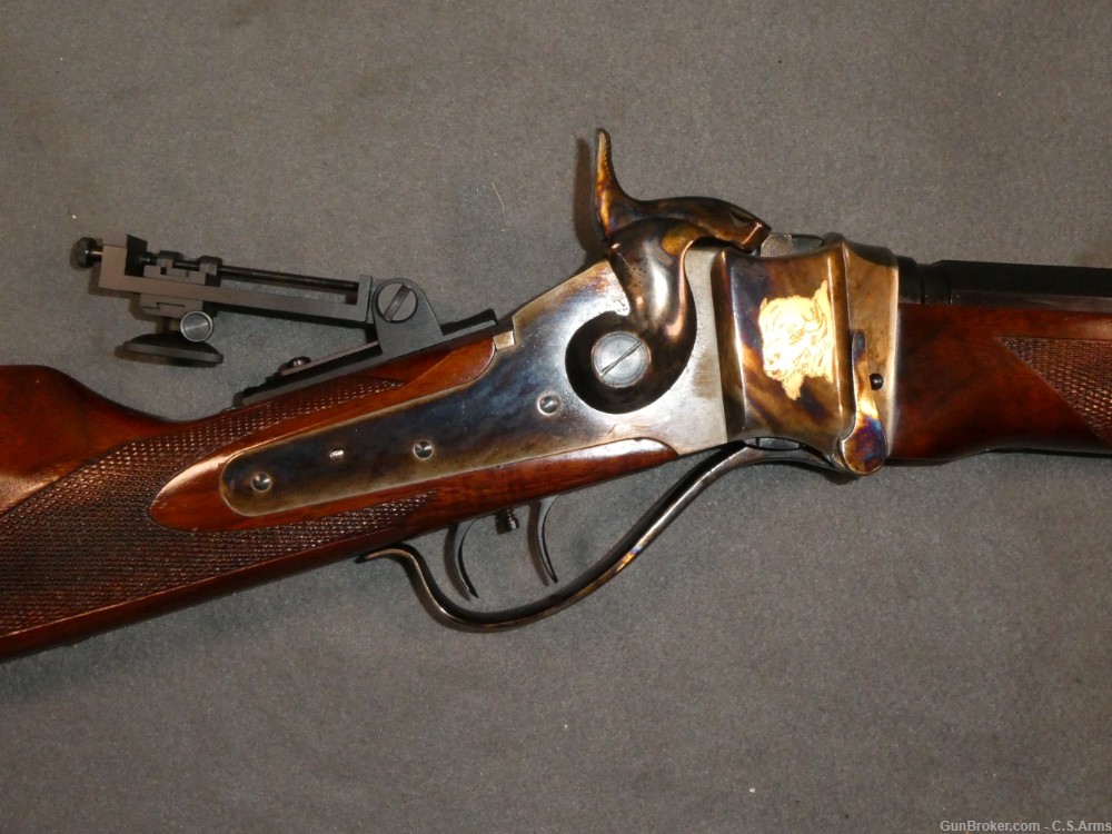 Pedersoli/Stoeger Deluxe Model 1874 Sharps Buffalo Rifle, .45-70-img-3