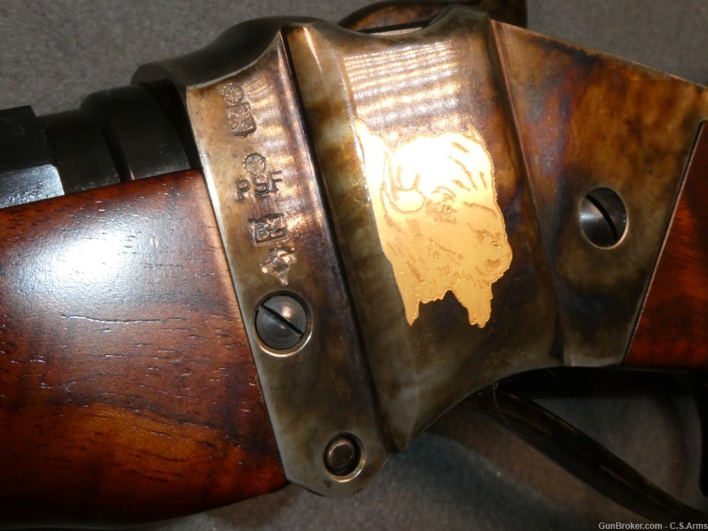 Pedersoli/Stoeger Deluxe Model 1874 Sharps Buffalo Rifle, .45-70-img-13