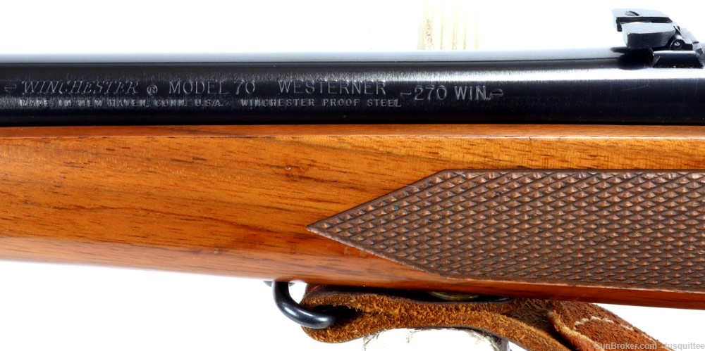  WINCHESTER Model 70 WESTERNER chambered in .270 with Simmons 2.8-10X44!!-img-11
