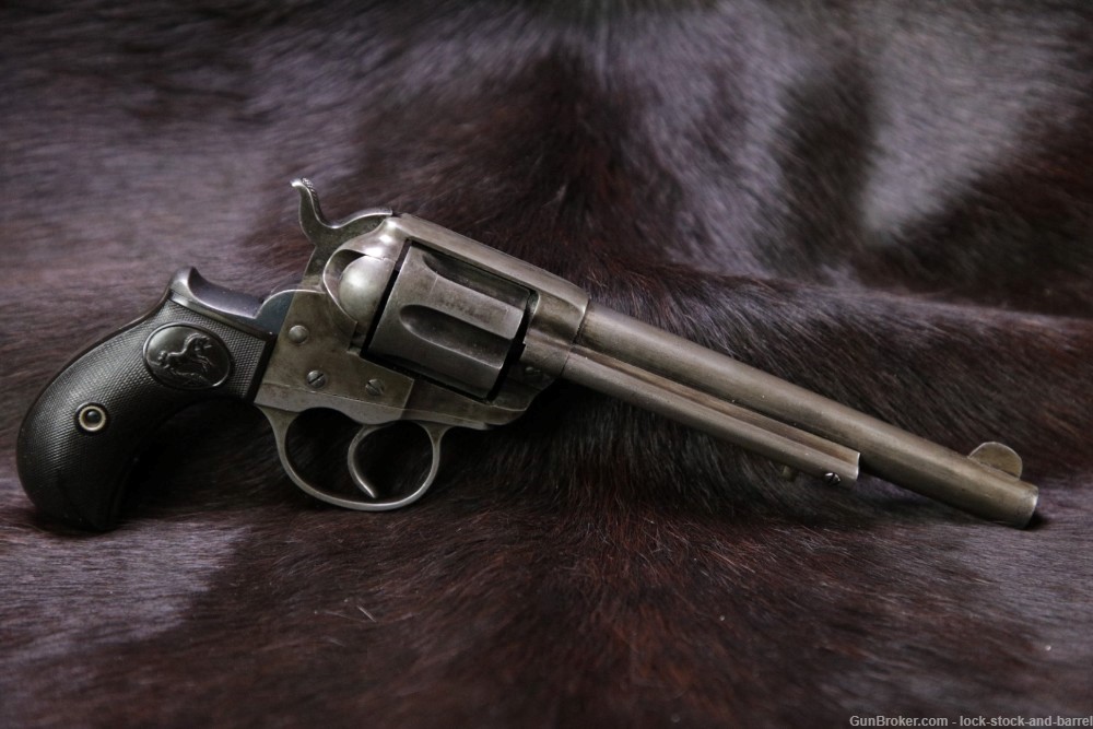 Colt Model 1877 Lightning .38 LC 6" Double Action SA/DA Revolver 1903 C&R-img-2