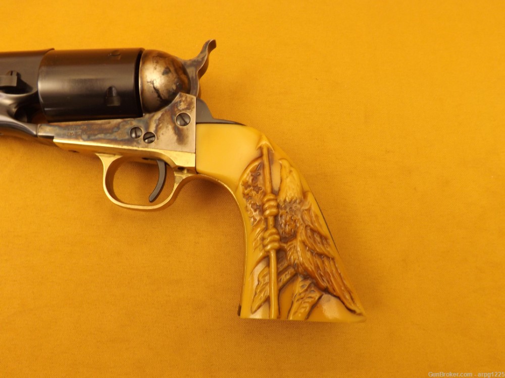 TAYLOR 1860 ARMY LONG CYLNIDER CONVERSION .45COLT IN THE BOX-img-5