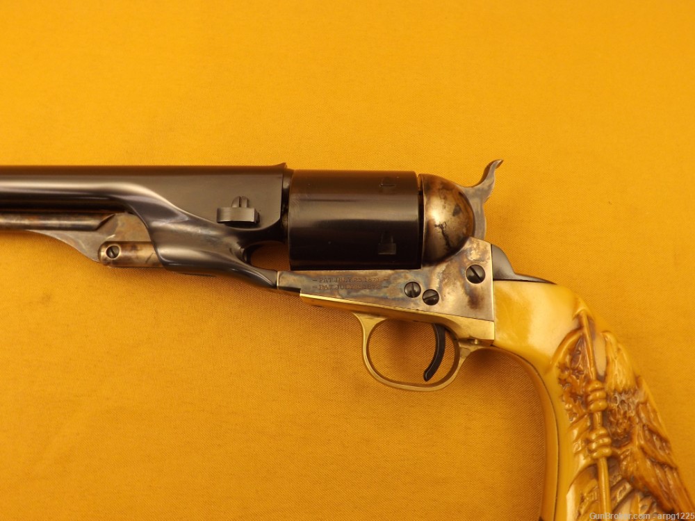 TAYLOR 1860 ARMY LONG CYLNIDER CONVERSION .45COLT IN THE BOX-img-6