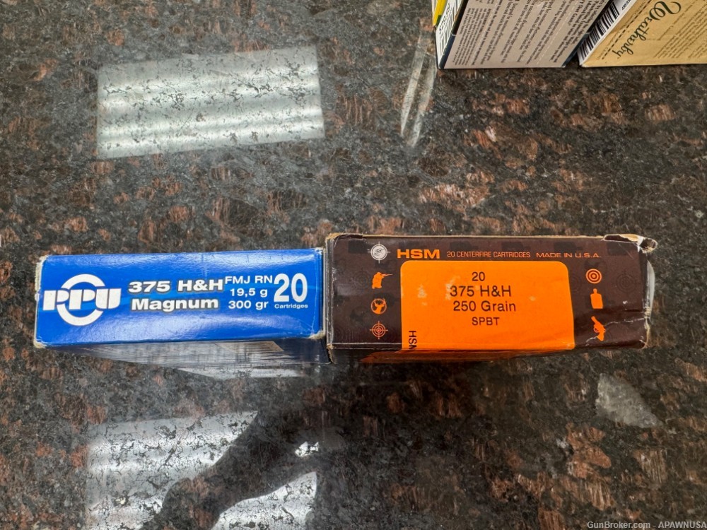 375 H&H AMMO 40RDS TOTAL -img-1