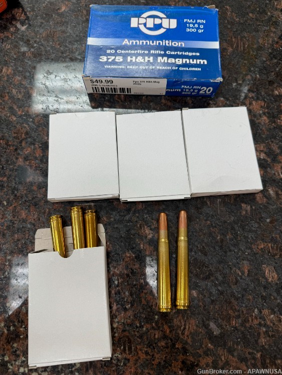 375 H&H AMMO 40RDS TOTAL -img-3