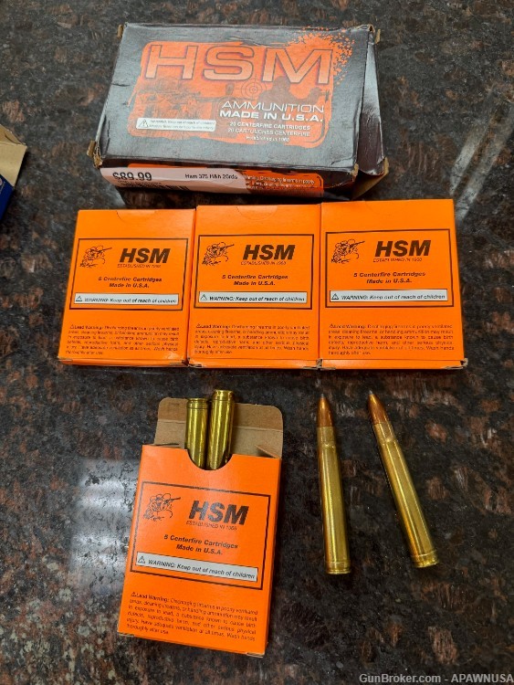 375 H&H AMMO 40RDS TOTAL -img-2