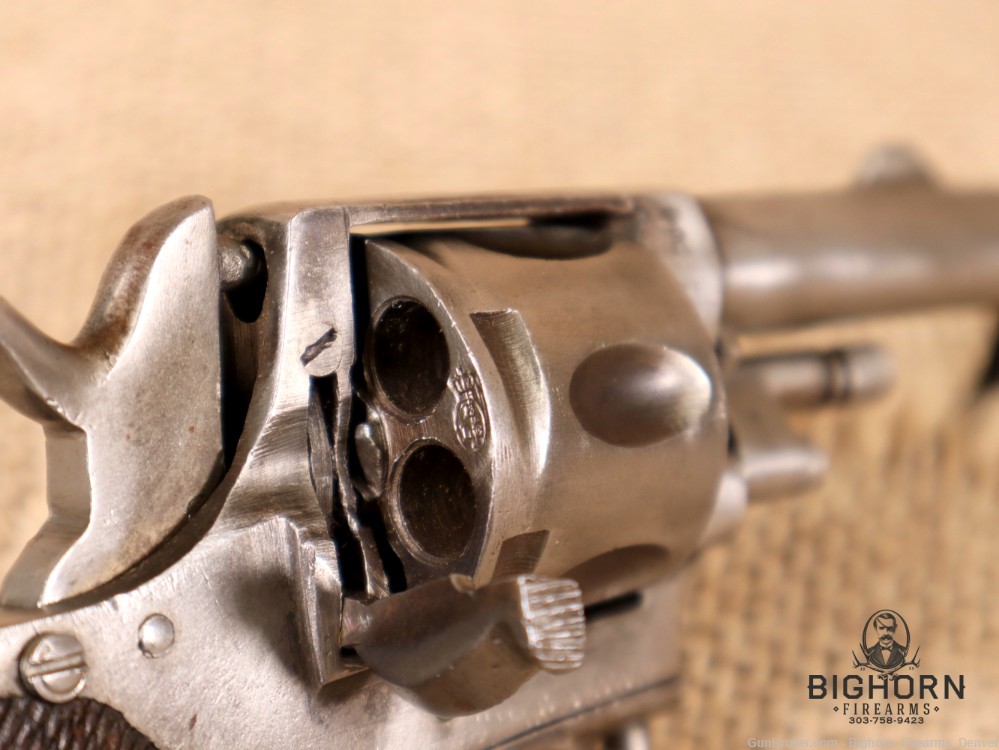 Antique Belgian Bulldog Style Pocket Revolver, Liège House Proofs, 6-Shot-img-8