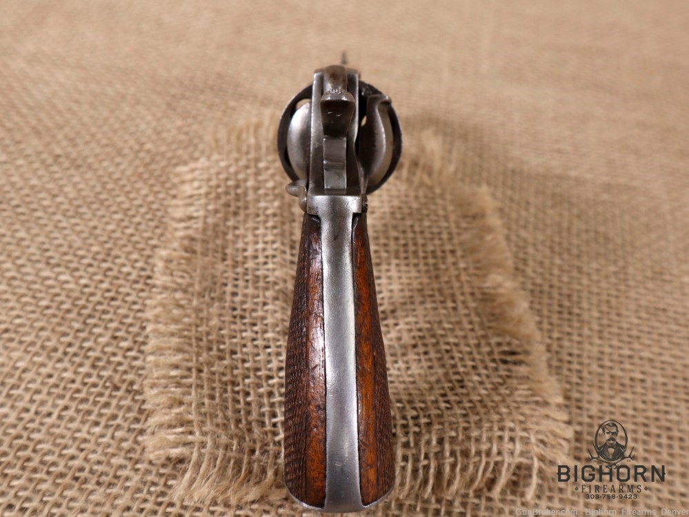 Antique Belgian Bulldog Style Pocket Revolver, Liège House Proofs, 6-Shot-img-9