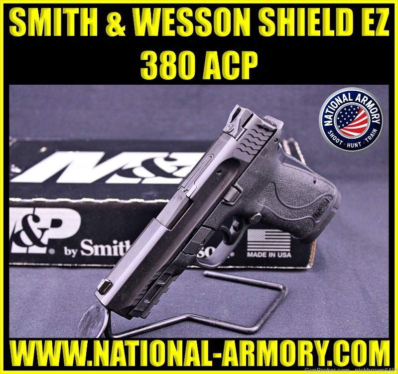 SMITH & WESSON M&P SHIELD EZ M2.0 380 AUTO 3.7" FACTORY BOX S&W 380 ACP-img-0