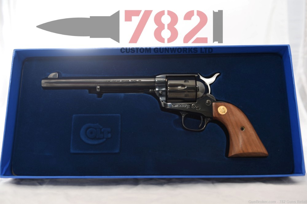 Colt Custom Gun Shop Single Action Army 45LC 7.5" 1991-img-3