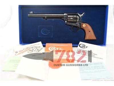 Colt Custom Gun Shop Single Action Army 45LC 7.5" 1991
