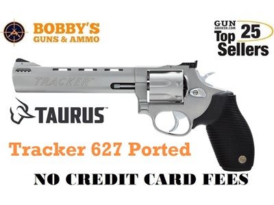Taurus 627 Tracker 357mag 6.5" Stainless Ported Barrel 7 Shot