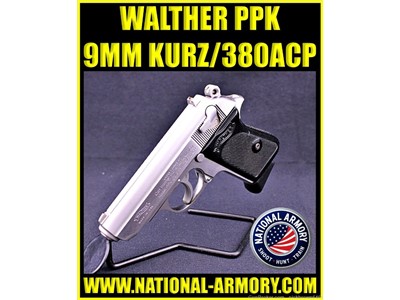 INTERARMS WALTHER PPK 380 ACP STAINLESS STEEL ** ULM MARKED ***
