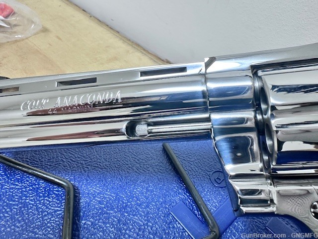Colt Anaconda 6" 44MAG High Polished stainless NO Reserve $0.01-img-6