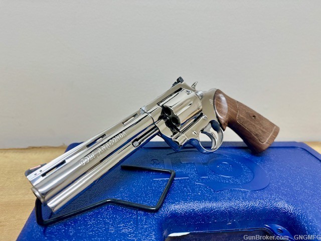 Colt Anaconda 6" 44MAG High Polished stainless NO Reserve $0.01-img-2