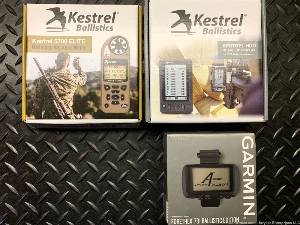 Kestrel 5700 Elite w/ HUD & Garmin Foretrex 701 Package Deal - SAVE $-img-0