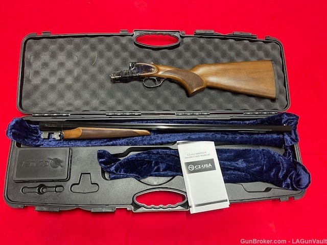 CZ Sharp Tail 20 gauge side by side NEW in Box-img-0