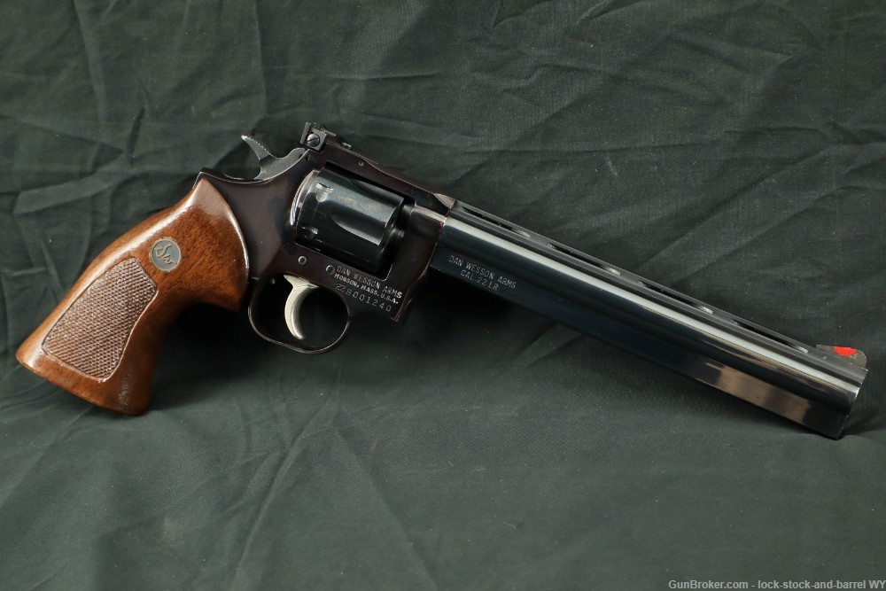 Dan Wesson Arms Monson 22-VH 22VH 8" .22 Long Rifle Revolver, 1970s-1990s-img-2