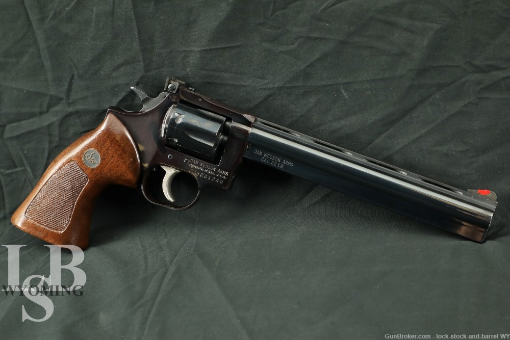 Dan Wesson Arms Monson 22-VH 22VH 8" .22 Long Rifle Revolver, 1970s-1990s-img-0
