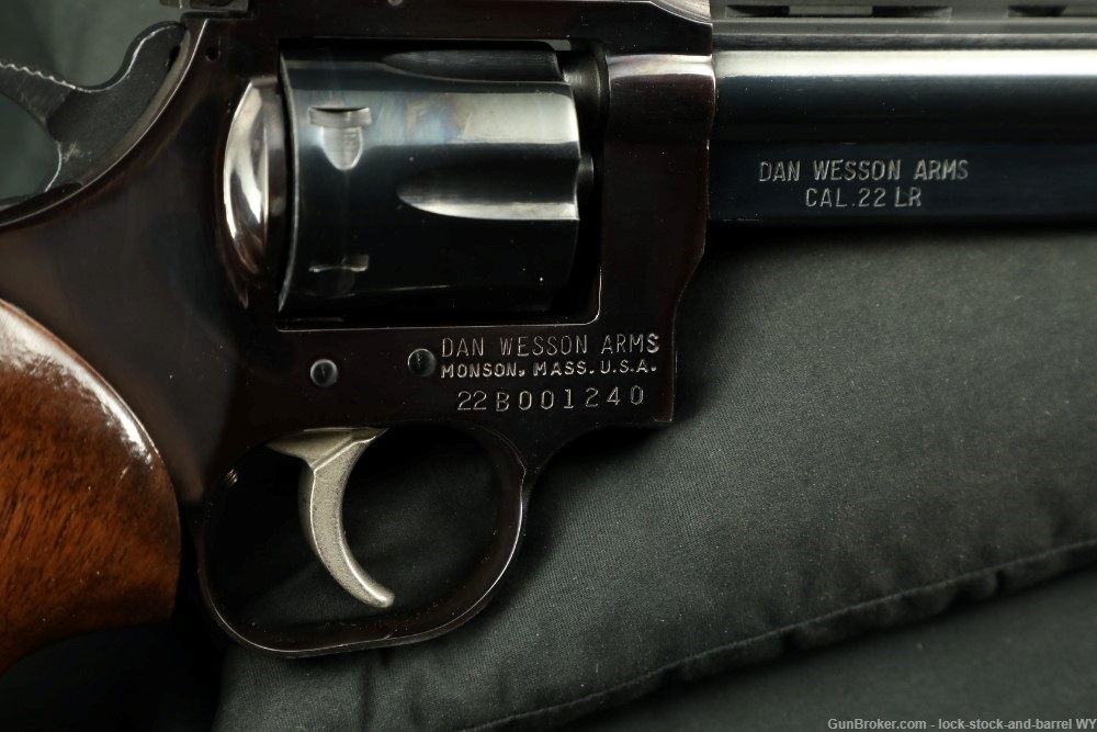 Dan Wesson Arms Monson 22-VH 22VH 8" .22 Long Rifle Revolver, 1970s-1990s-img-21