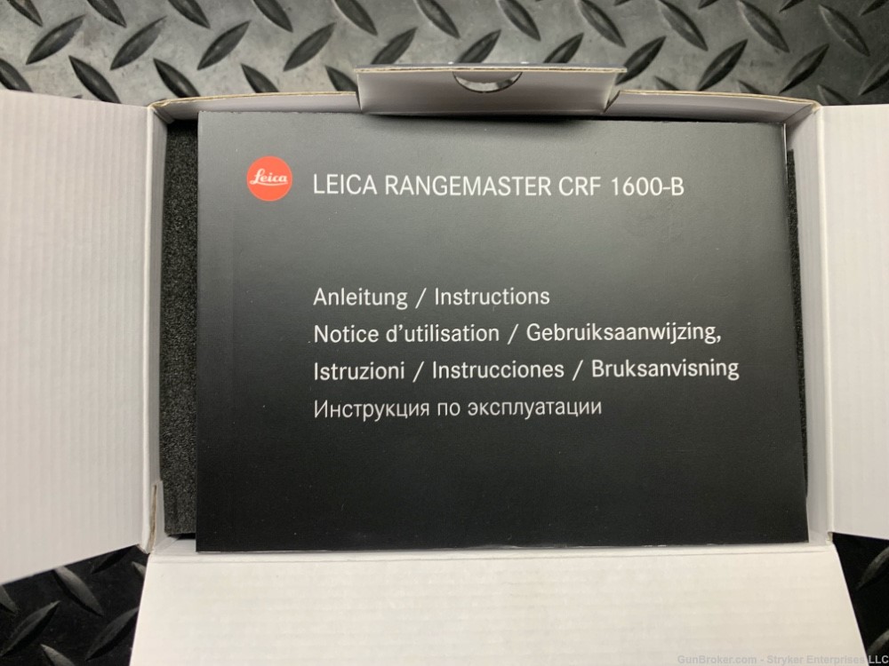 Leica Rangemaster CRF 1600-B Laser Rangefinder - NEW-img-3