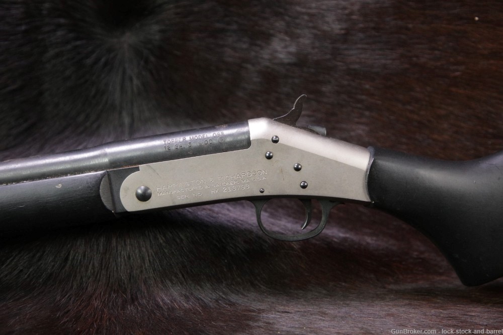Harrington & Richardson H&R Topper Model 098 12 Gauge 27.5" Shotgun -img-10