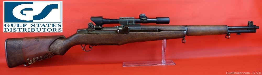 *USGI Springfield Armory M1D sniper rifle 30-06 w/M84 scope- GOOD COND!!-img-0