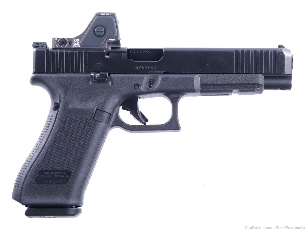 Austrian Glock 34 Gen 5 MOS 9mm Luger Pistol w/Trijicon RMR HD Bundle!-img-4