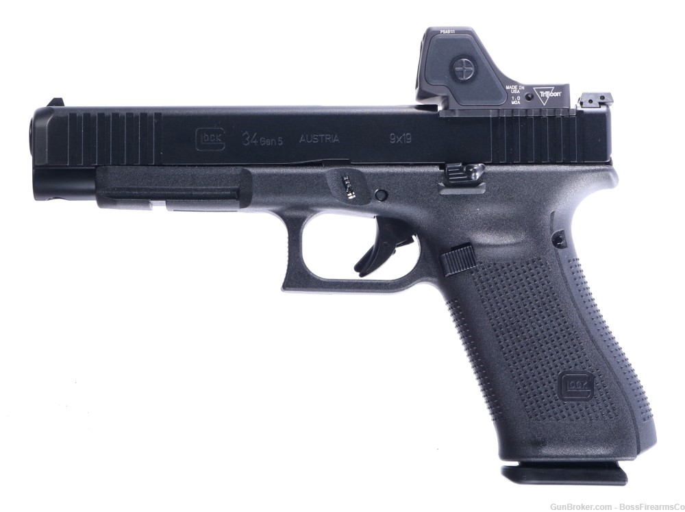 Austrian Glock 34 Gen 5 MOS 9mm Luger Pistol w/Trijicon RMR HD Bundle!-img-2