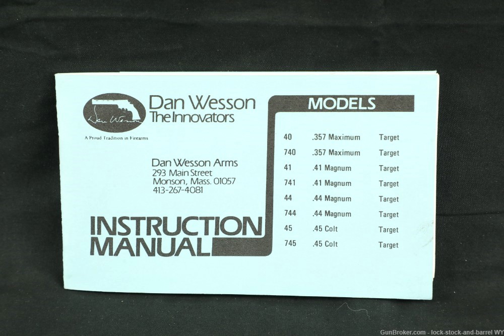 Dan Wesson Arms Monson 44-VH 44VH 6" .44 Magnum Revolver & Box, 1970s-1990s-img-26