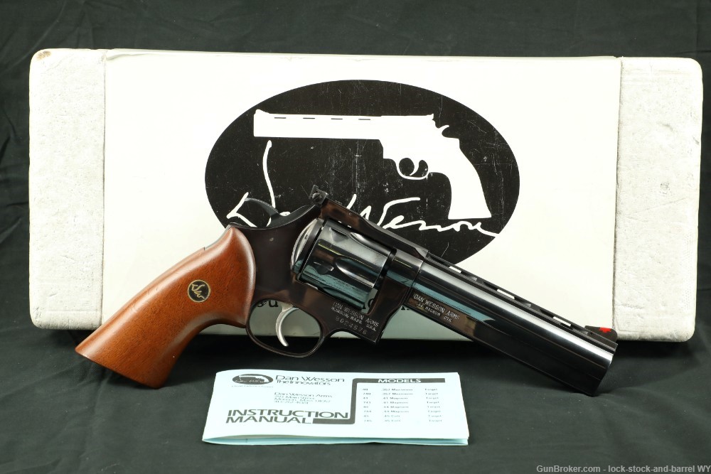 Dan Wesson Arms Monson 44-VH 44VH 6" .44 Magnum Revolver & Box, 1970s-1990s-img-2