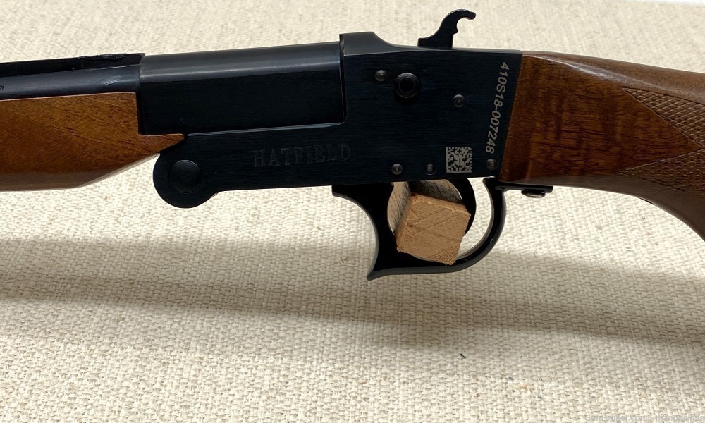 UTAS Hatfield 410 Ga Single Shot 3” Shotgun SGL Break Open Wood Stock-img-15