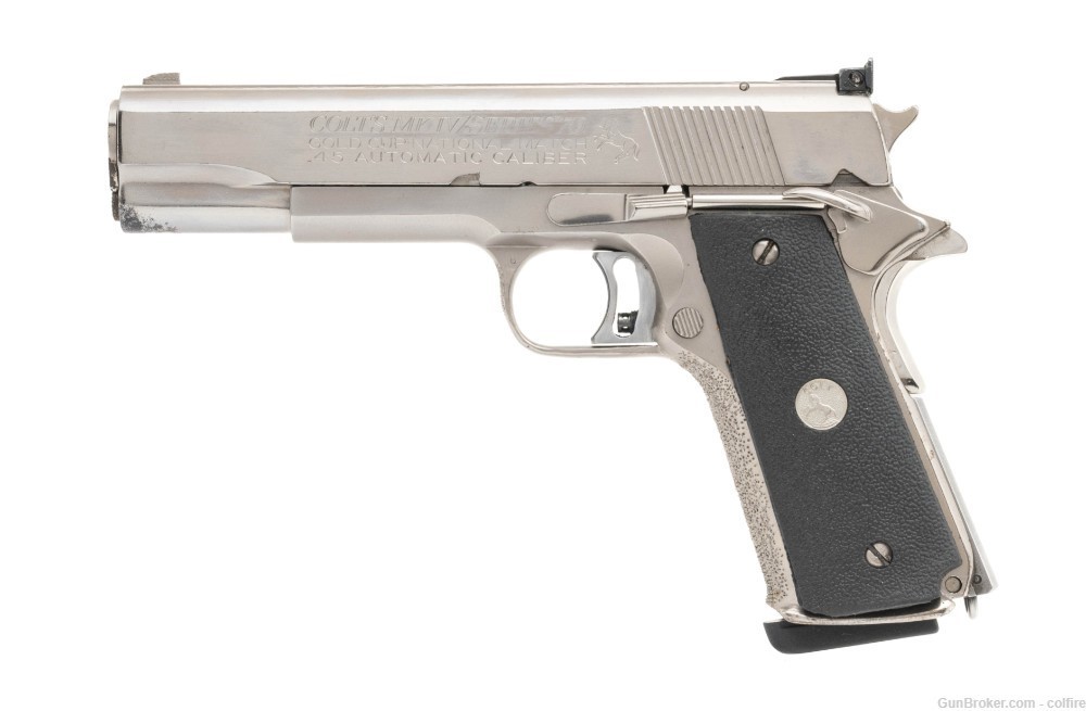 Colt Series 70 Gold Cup Custom Pistol .45 ACP (C18544) ATX-img-1