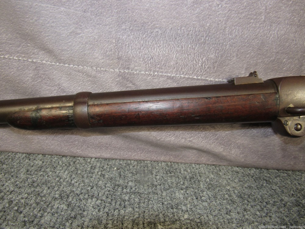 Civil War Burnside Carbine 3rd Model 54 Cal 21" Cartouche 3 Cartridges 1862-img-21