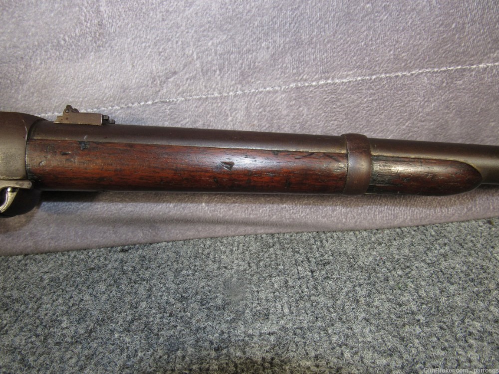 Civil War Burnside Carbine 3rd Model 54 Cal 21" Cartouche 3 Cartridges 1862-img-19