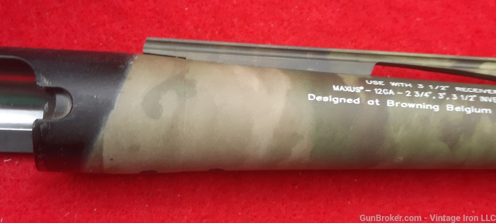Browning Maxus ALL Purpose Hunter A-Tacs FG 12ga 3.5" chamber 26" BBL NIB! -img-40