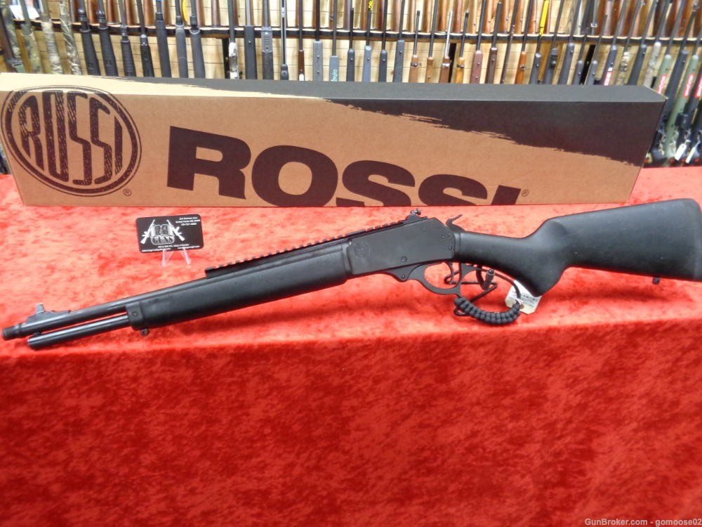 Rossi Model R95 1895 TRIPLE BLACK 30-30 Winchester Silencer Ready WE TRADE-img-1