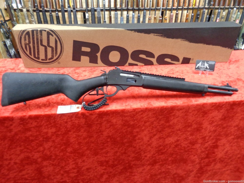Rossi Model R95 1895 TRIPLE BLACK 30-30 Winchester Silencer Ready WE TRADE-img-4