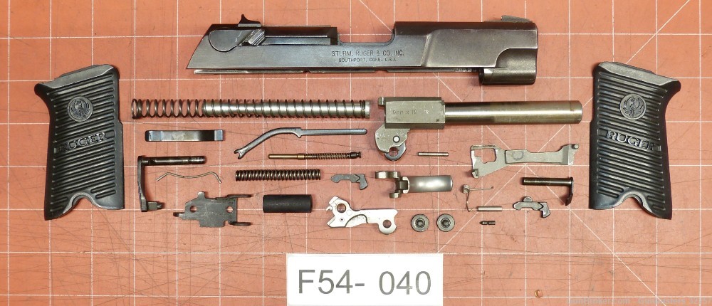 Ruger P89DC 9MM, Repair Parts F54-040-img-0