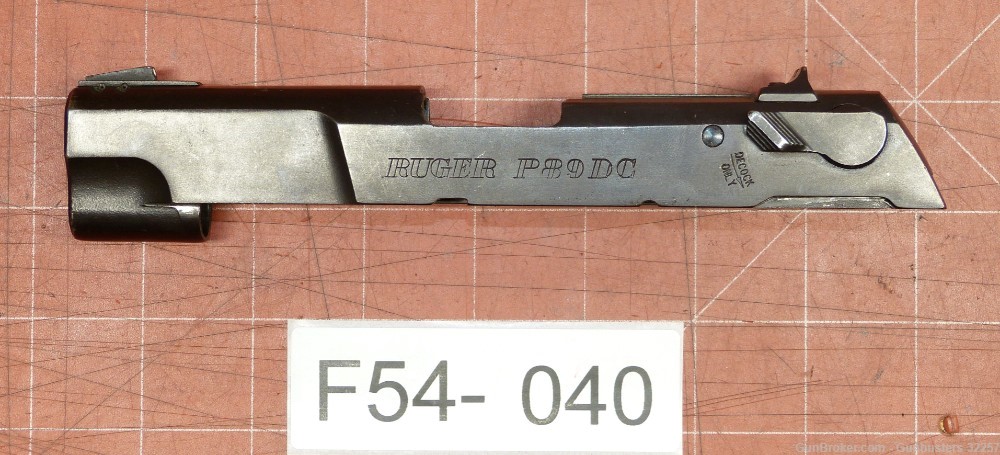 Ruger P89DC 9MM, Repair Parts F54-040-img-5