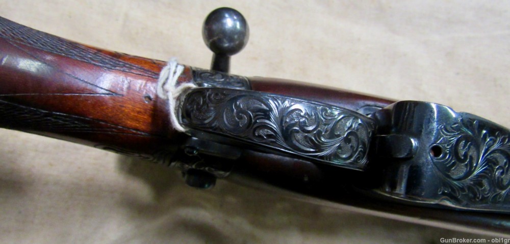 Beautifully Engraved British .303 Enfield Sporting Rifle With Scope-img-24