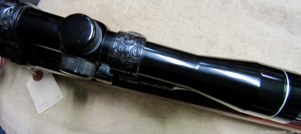 Beautifully Engraved British .303 Enfield Sporting Rifle With Scope-img-11