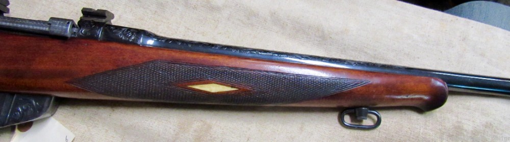 Beautifully Engraved British .303 Enfield Sporting Rifle With Scope-img-30