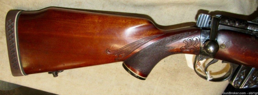 Beautifully Engraved British .303 Enfield Sporting Rifle With Scope-img-35