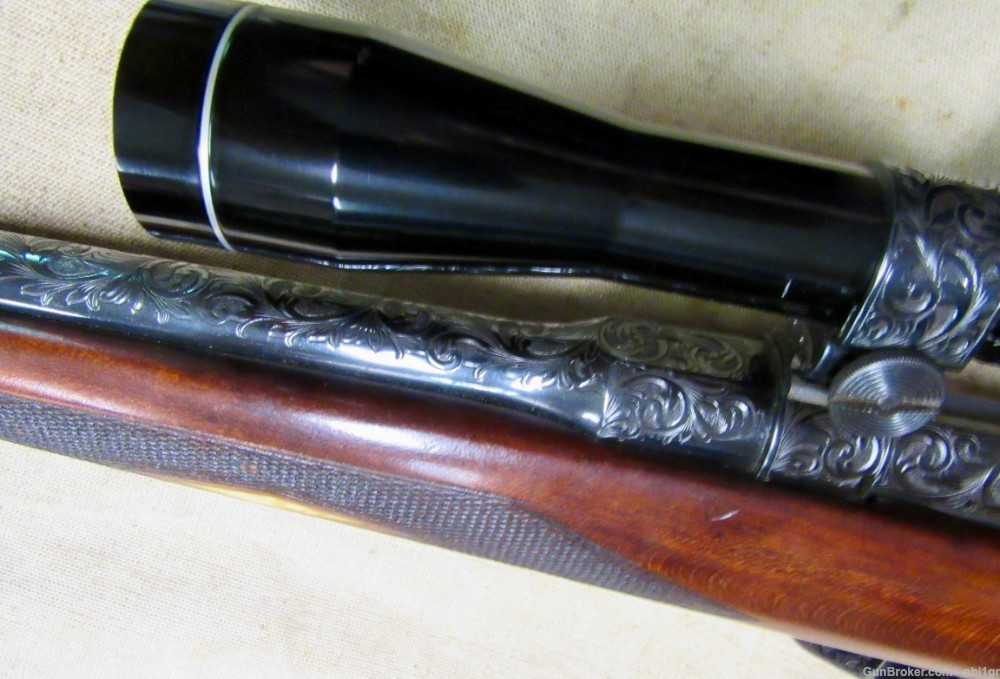 Beautifully Engraved British .303 Enfield Sporting Rifle With Scope-img-19