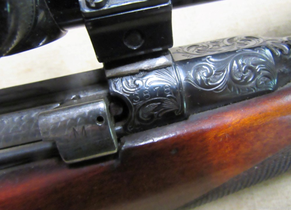Beautifully Engraved British .303 Enfield Sporting Rifle With Scope-img-7